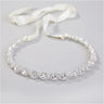 Varenzi Crystal Bridal Rhinestone Headband — Sparkling Wedding Hairpiece