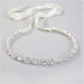 Varenzi Crystal Bridal Rhinestone Headband — Sparkling Wedding Hairpiece